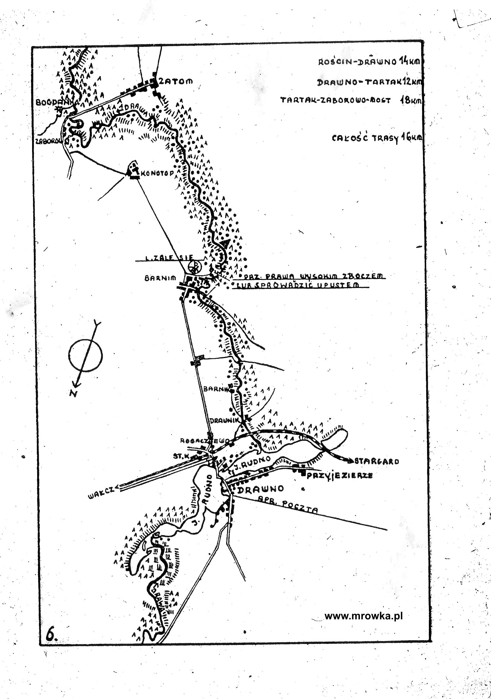 Drawa rzeka Ziem Odzyskanych Przewodnik Kajakowy